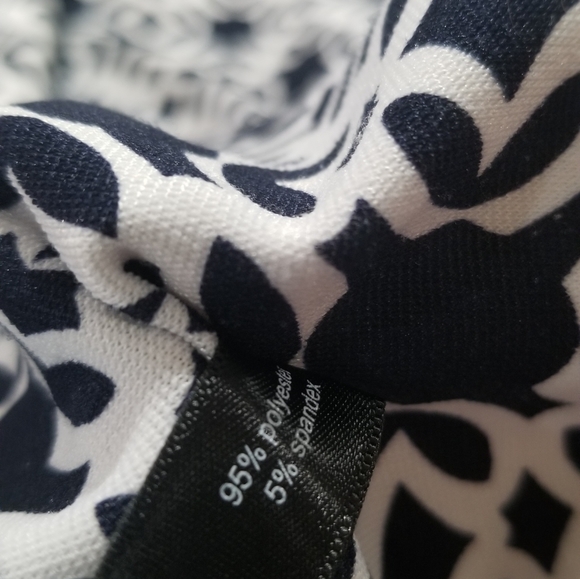 The Limited Navy and White Dress Size 10 - Picture 7 of 8